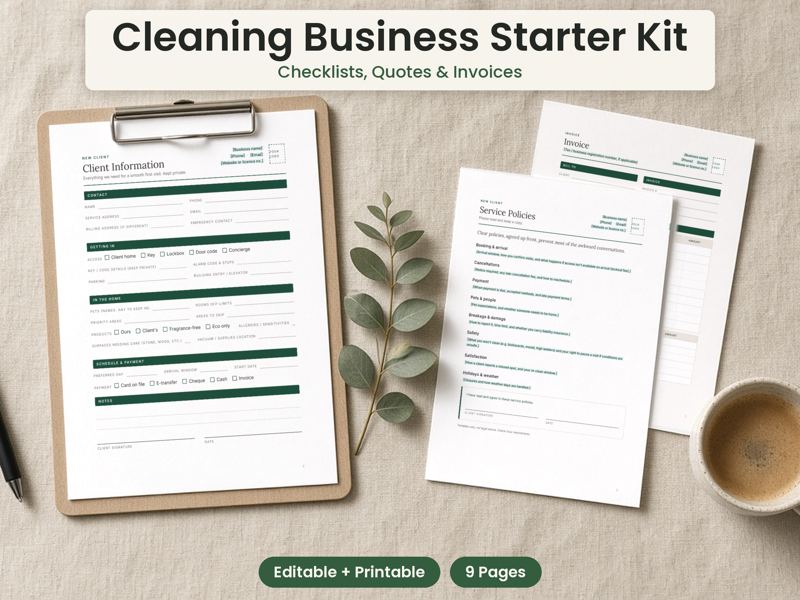 Cleaning Business Starter Kit cover