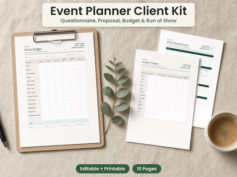 Event Planner Client Kit cover