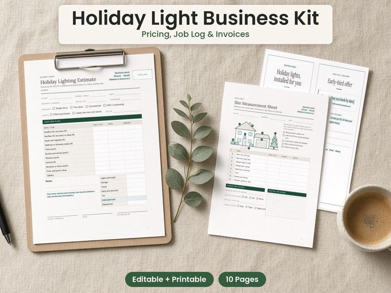 Holiday Light Installation Kit cover
